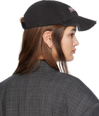 Balenciaga Black Up Political Cap