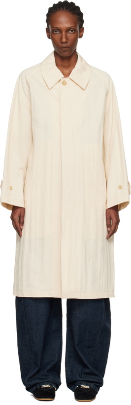 Photo: A.P.C. Beige Amy Mac Trench Coat