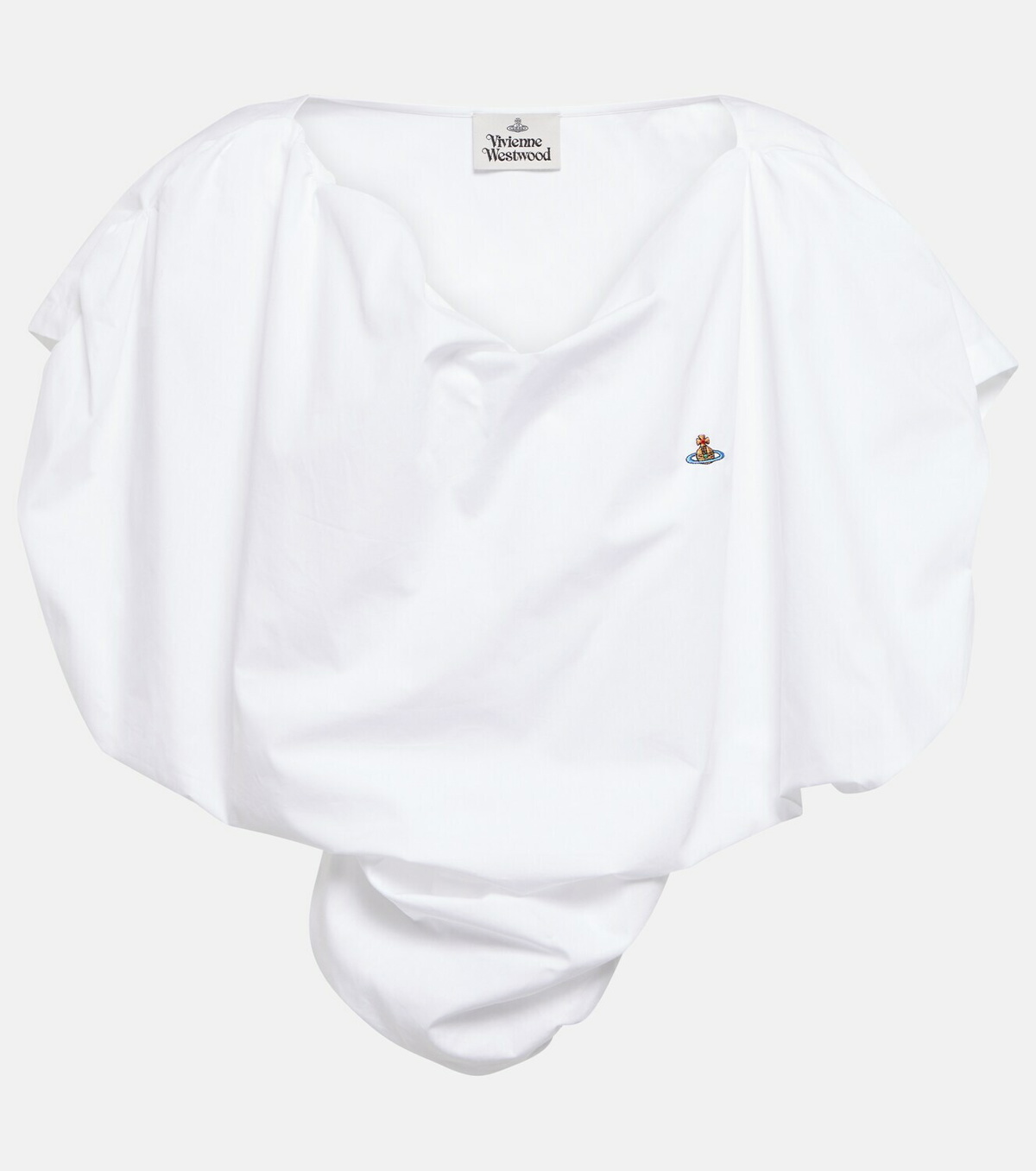VIVIENNE WESTWOOD*コットン製 ハートクロップトップシャツ 半袖 Vivienne Westwood - Heart cotton top Vivienne Westwood