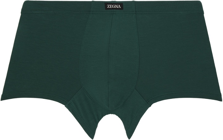 Photo: ZEGNA Green Patch Boxers