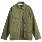 Uniform Bridge Men's Jungle Fatigue Jacket in Sage Green