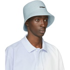 Jacquemus Blue Le Bob Manosque Bucket Hat