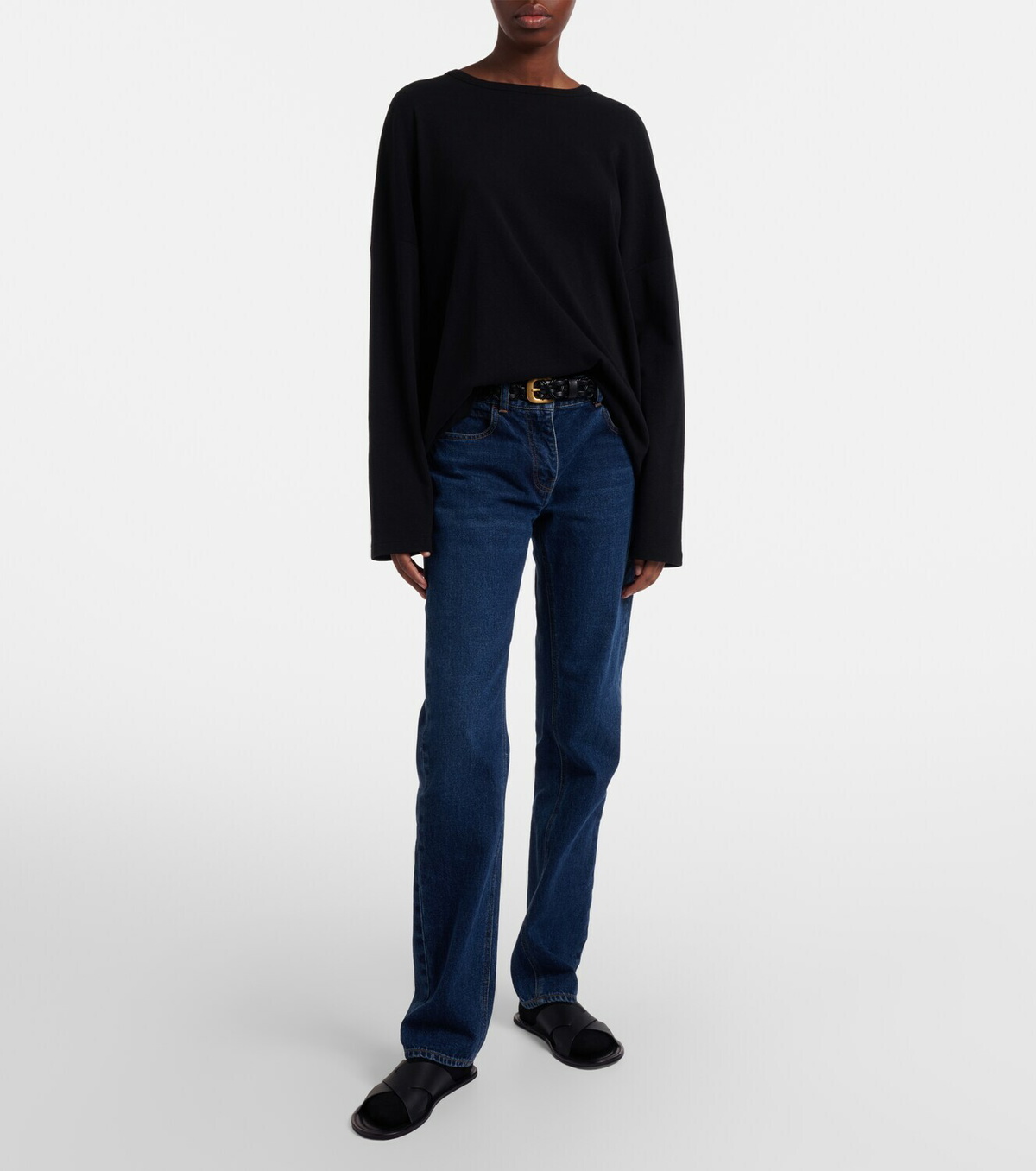 The Row Bodhi straight jeans