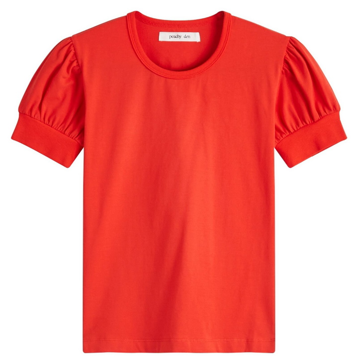 Photo: Peachy Den Women's The Peachy T-Shirt in Tomato
