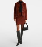 Yves Salomon Suede jacket