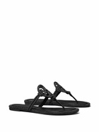 Tory Burch Black Miller Crystal-Embellished Flip Flops