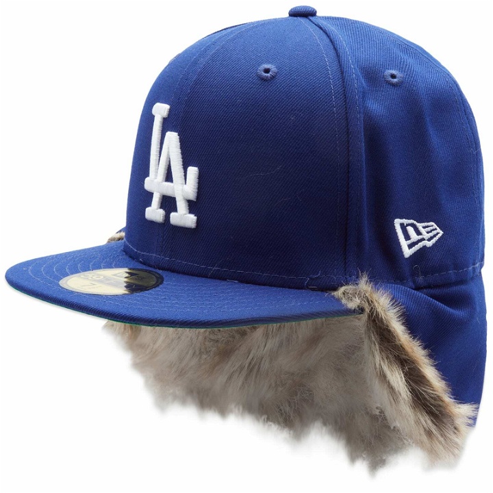 Photo: New Era LA Dodgers 59Fifty Downflap Cap in Blue