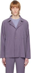 HOMME PLISSÉ ISSEY MIYAKE Purple Tailored Pleats 1 Blazer