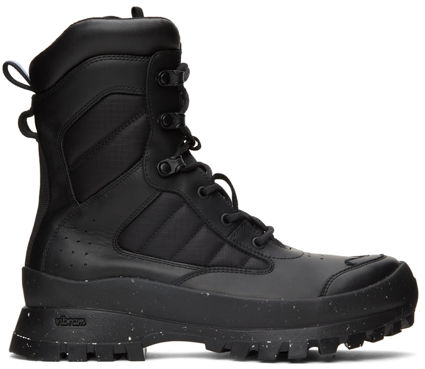Photo: MCQ Black In-8 Tactical Boots