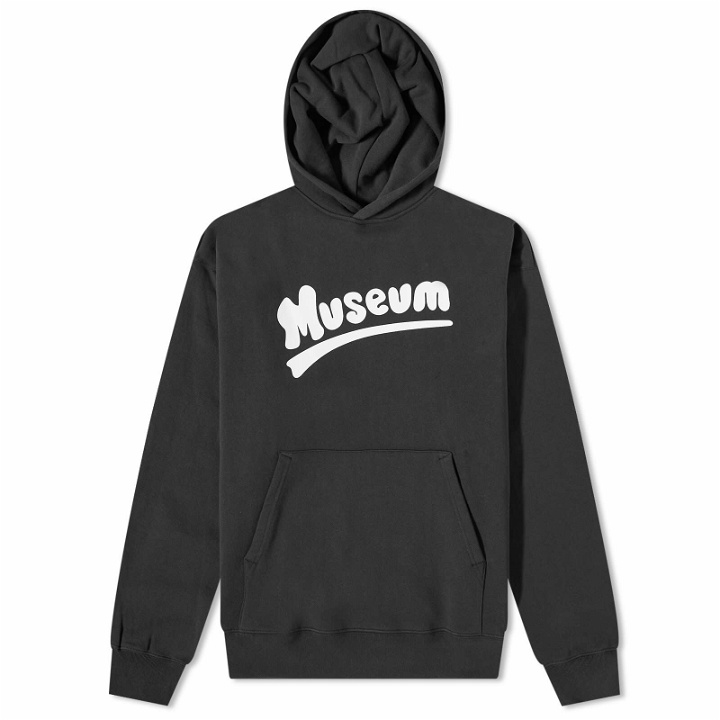 Photo: Museum of Peace and Quiet Men's Bubble Hoodie in Black