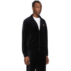 Casablanca Black Velour Track Jacket