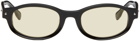 BONNIE CLYDE SSENSE Exclusive Black Rollercoaster Sunglasses