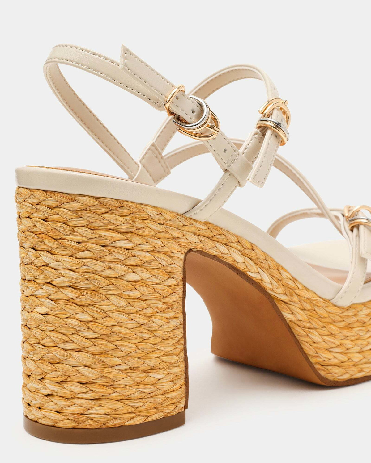 Steve Madden Jayce-R Heels in White