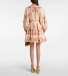 Zimmermann Printed cotton wrap dress