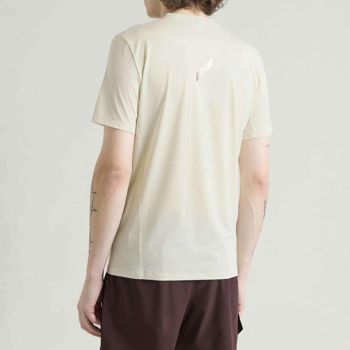 SOAR Men's Eco Tech T-Shirt in Cream