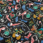 The Real McCoy's Men's The Real McCoys Flying Tigers Hawaiian Shirt in Black