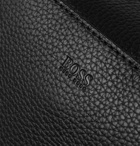 Hugo Boss - Full-Grain Leather Wash Bag - Black