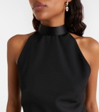 McQueen Satin top