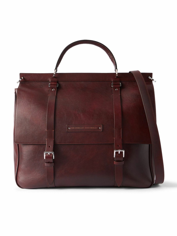 Photo: Brunello Cucinelli - Leather Briefcase