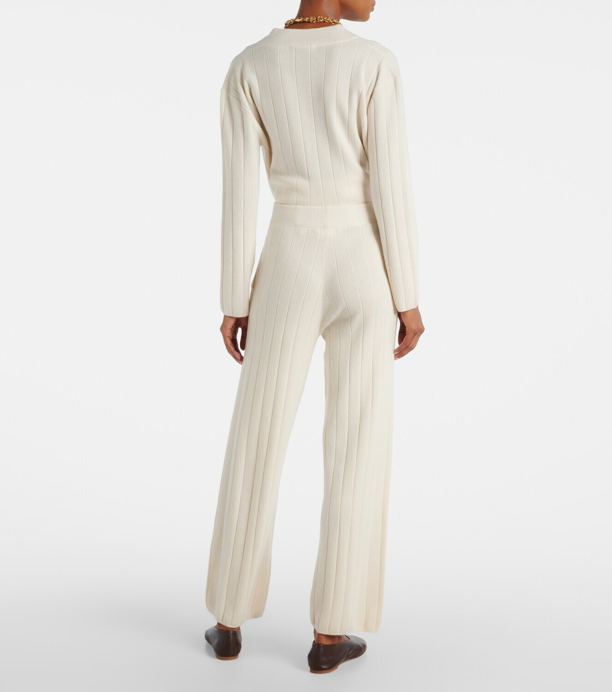 Max Mara Jardin ribbed-knit cashmere sweatpants