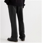 Acne Studios - Wool and Mohair-Blend Suit Trousers - Black