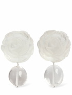 MAGDA BUTRYM Rose Crystal & Faux Pearl Earrings