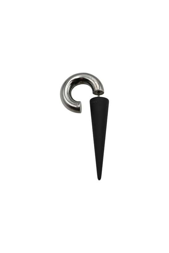 Photo: Innerraum Ea0 Mono Spike Earring Black Matte