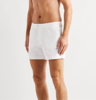 TOM FORD - Slim-Fit Mid-Length Swim Shorts - White