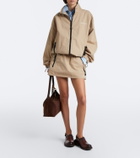 Miu Miu Spirit Medium suede shoulder bag