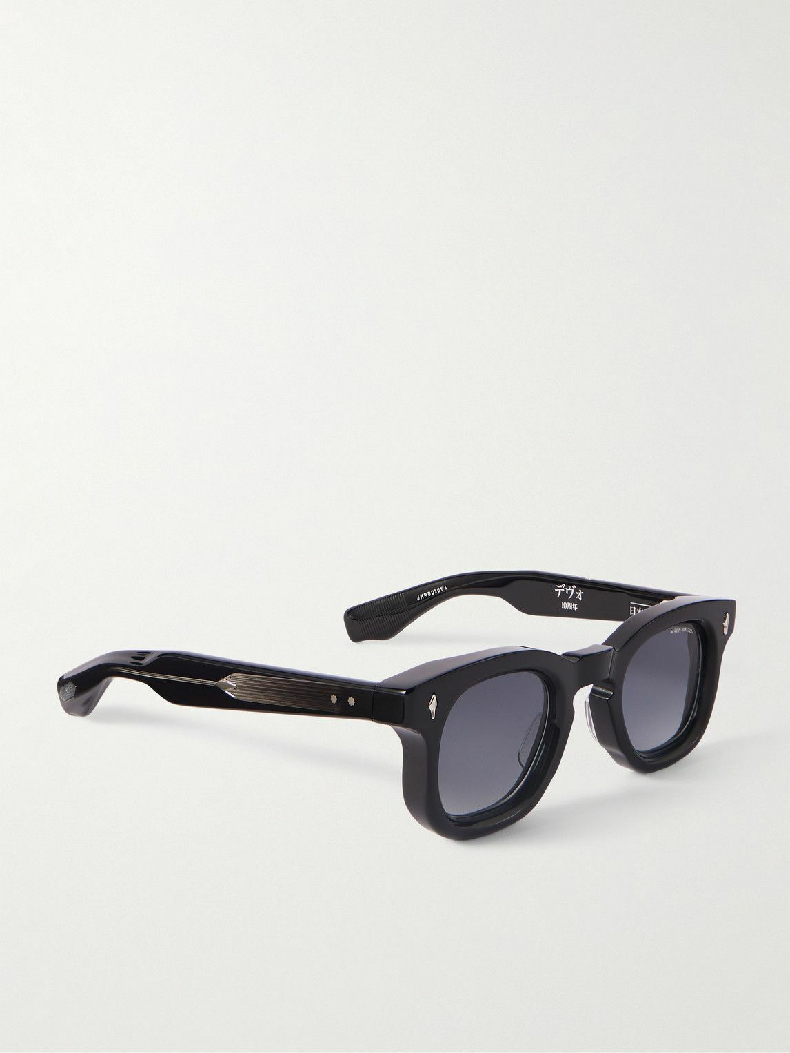 Jacques Marie Mage - Decade Collection Devaux Round-Frame Acetate Sunglasses