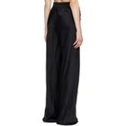 Rick Owens Black Tower Drawstring Bias Trousers