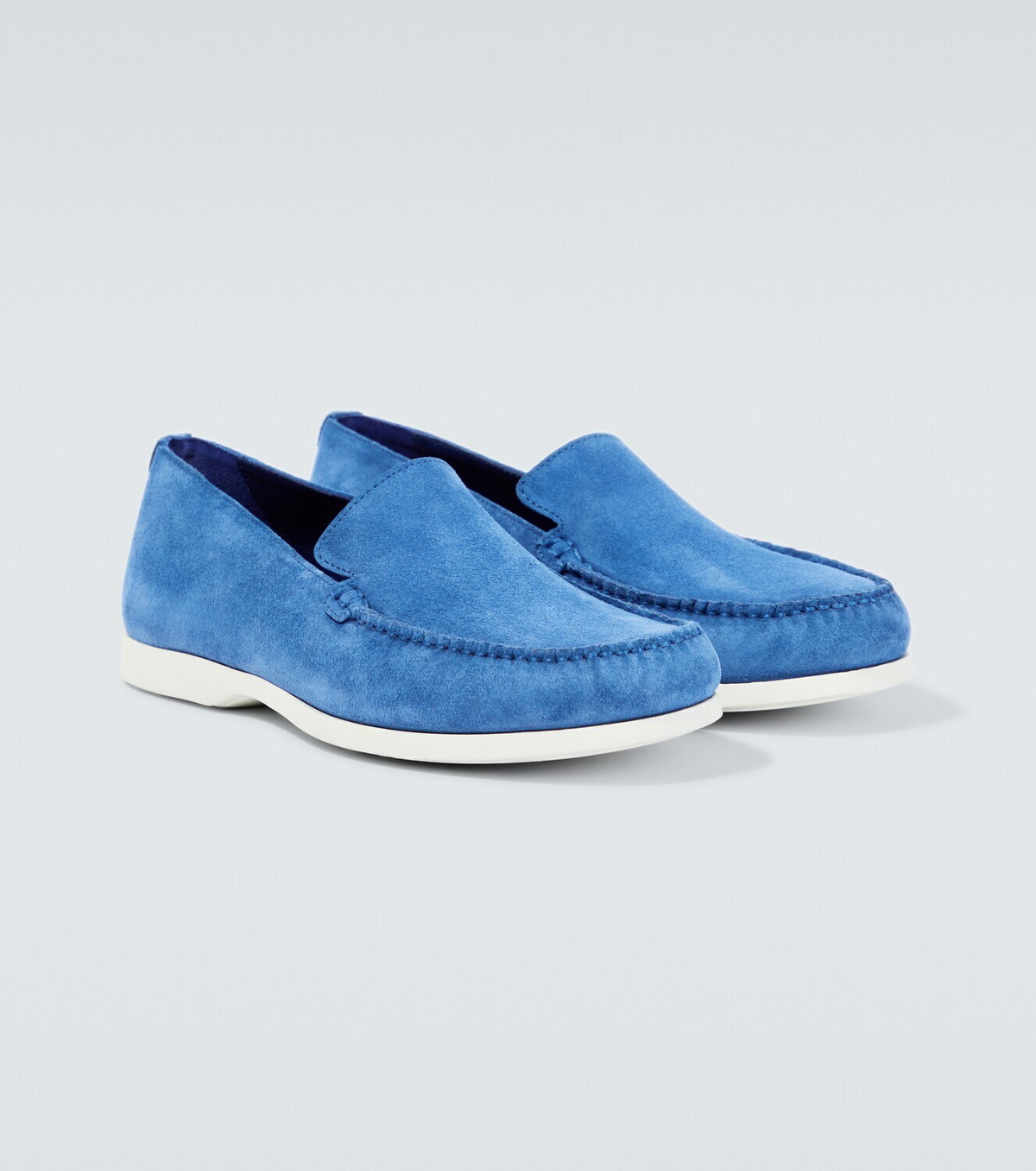 Manolo Blahnik Monaco suede loafers