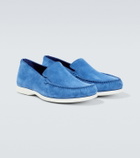 Manolo Blahnik Monaco suede loafers
