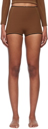ABYSSE Brown Parry Bikini Bottoms