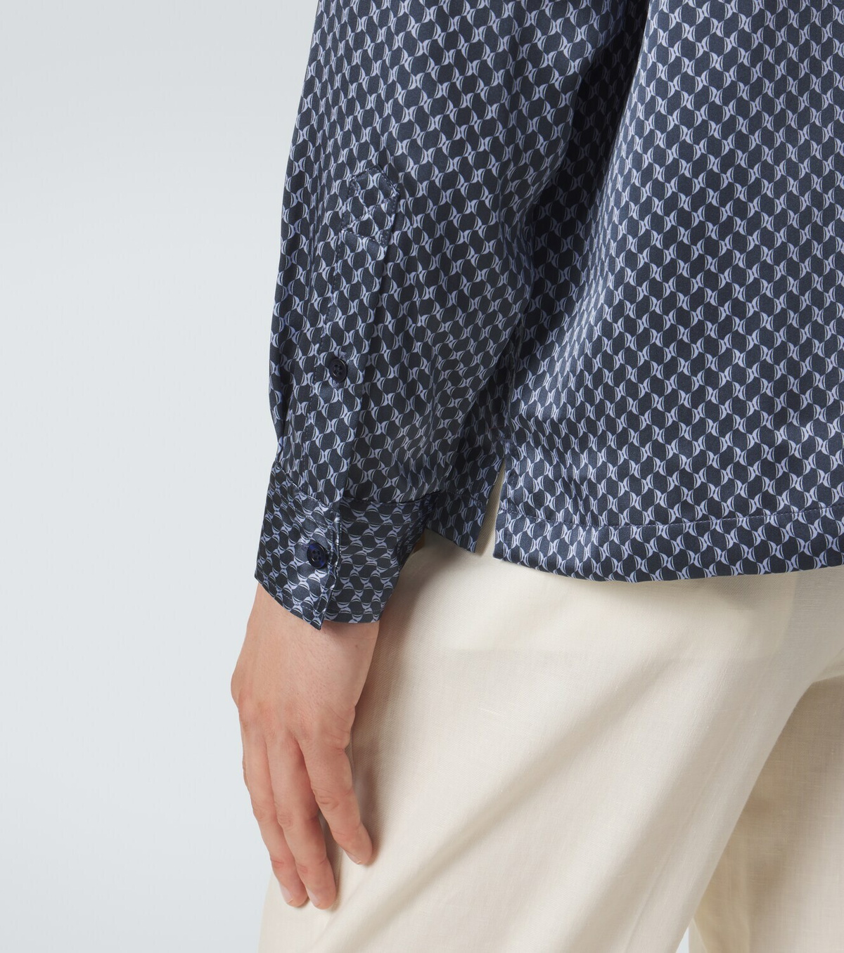 Frescobol Carioca Safra silk shirt