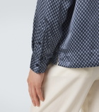 Frescobol Carioca Safra silk shirt