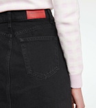 Alessandra Rich Denim miniskirt