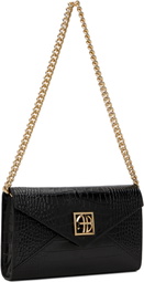 ANINE BING Black Small Elly Clutch Bag
