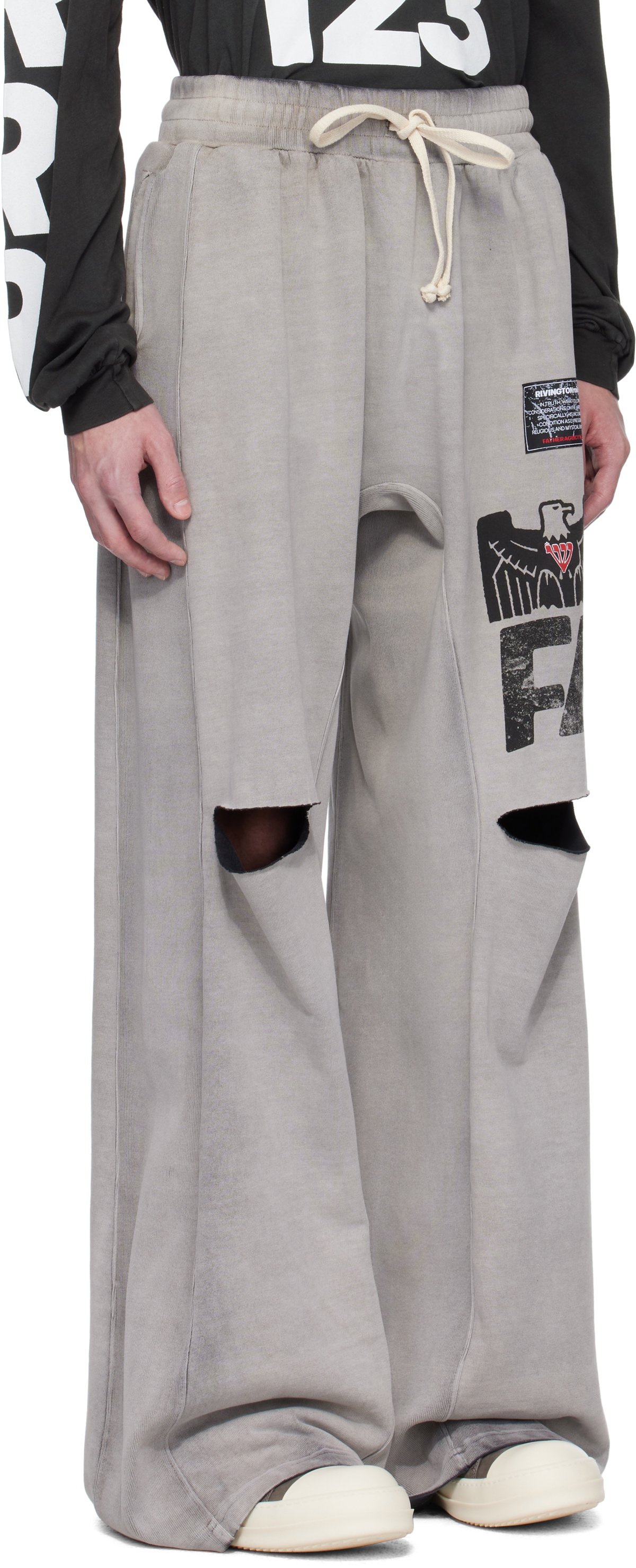 Rivington Roi Rebis Gray Flag Faster Flight Sweatpants