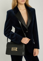Victoria Beckham Dorian Small Grained Leather top Handle bag - Black - One Size