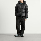 Goldwin Men's PERTEX QUANTUM Down Parka Jacket in Black
