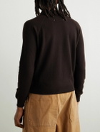 Maison Margiela - Virgin Wool Polo Shirt - Brown