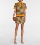 Dodo Bar Or Leather miniskirt