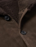 Nili Lotan - Goshen Shearling Coat - Brown