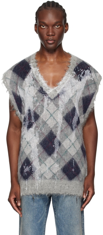 Photo: R13 Gray Oversized Vest
