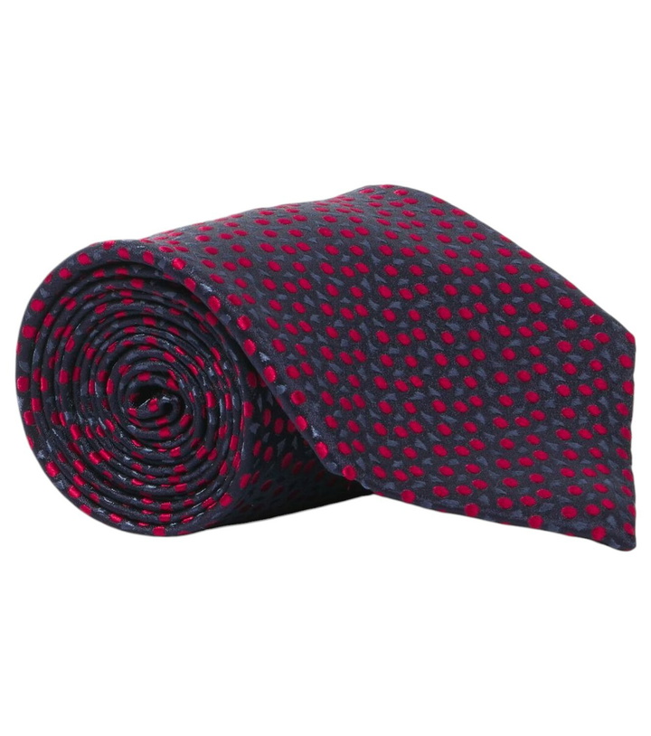 Photo: Charvet Polka-dot silk tie