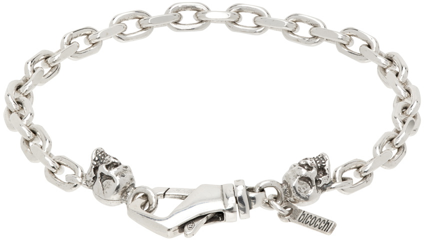 Emanuele Bicocchi Silver Small Link Chain Bracelet
