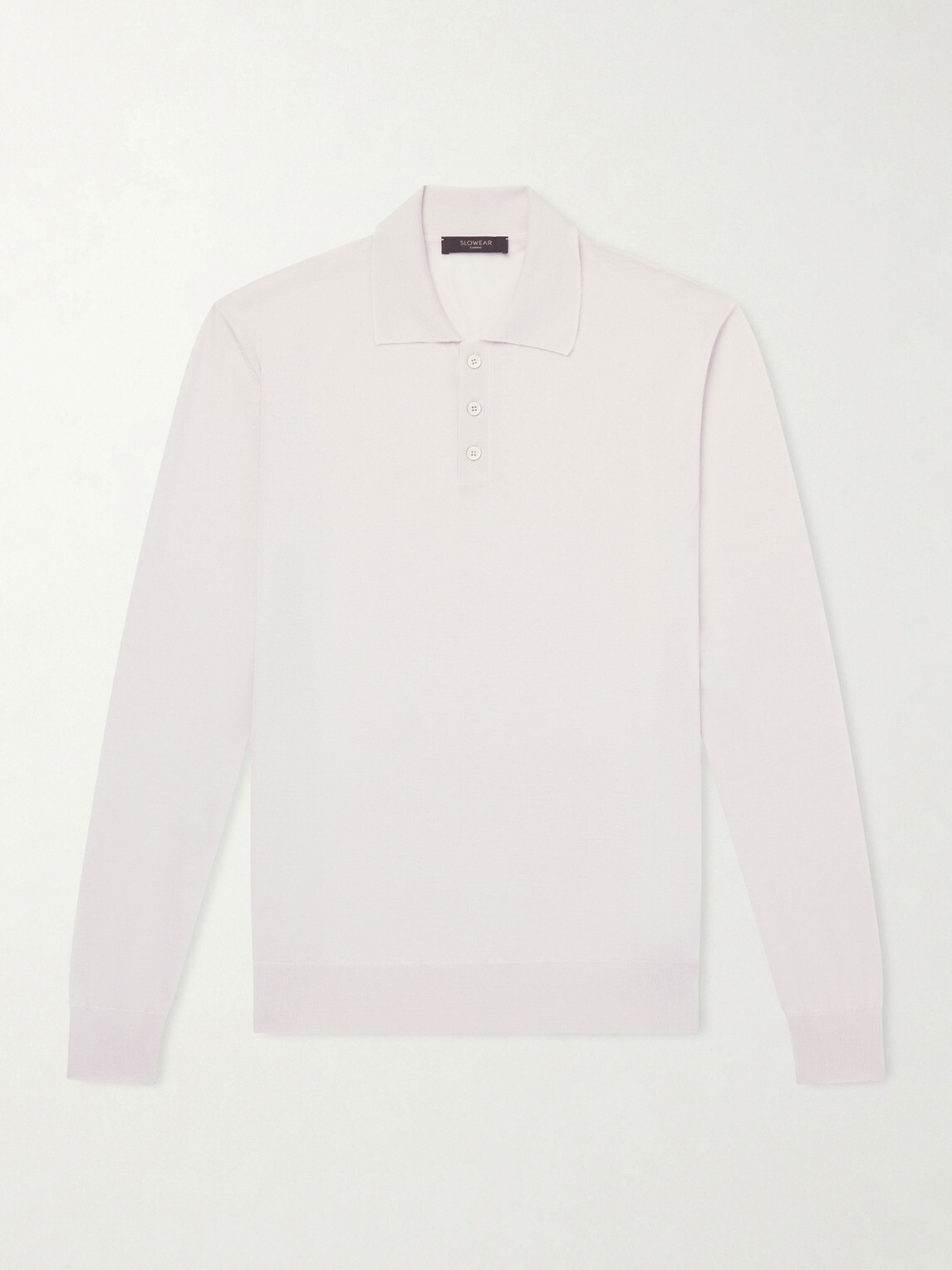 Slowear - Slim-Fit Cashmere and Silk-Blend Polo Shirt - Neutrals