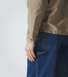 Prada Re-Nylon zip-up shirt