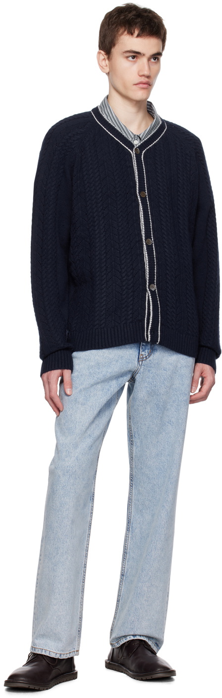 Dunst Blue Low-Rise Jeans